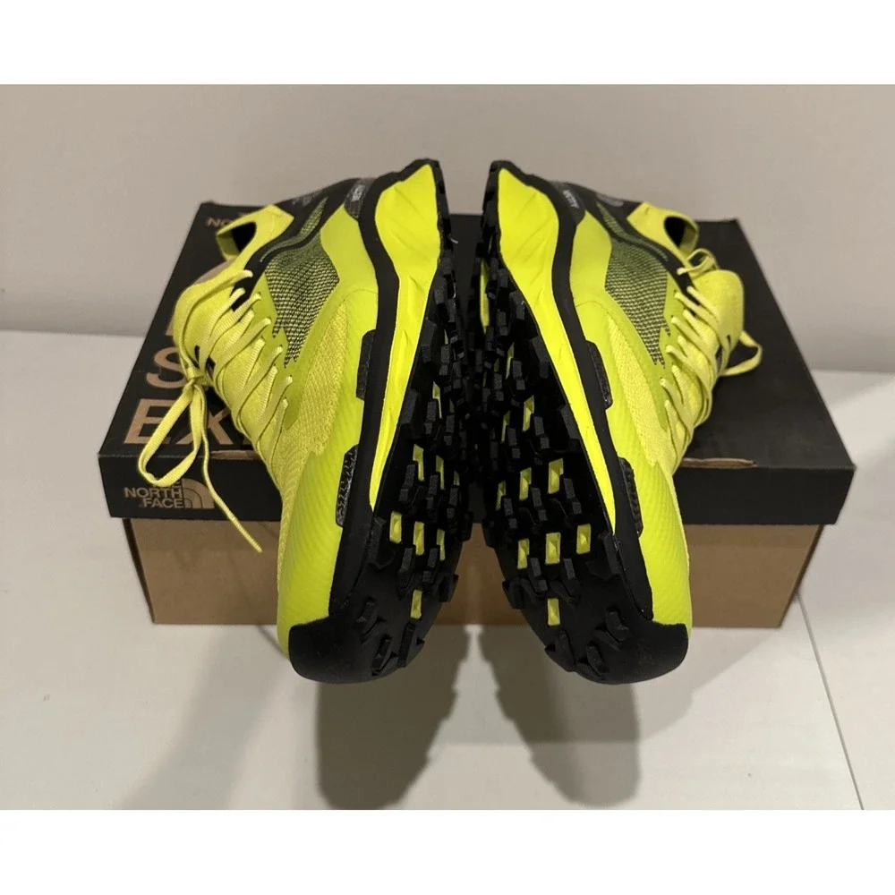 The North Face Men Size 11.5 Flight Vectiv Trail Running Shoes Bright Sulphur